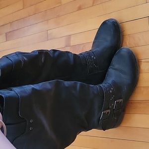 Tall Black Boots